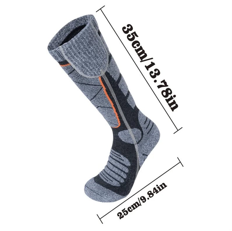 đWaschbare, wiederaufladbare Heizsocken fĂŒr Damen und Herren