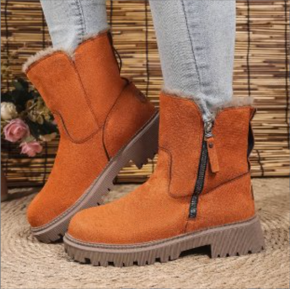 Damen-Winter-Fleece-Schneestiefel⚡Neu eingetroffen Sale-49 % Rabatt