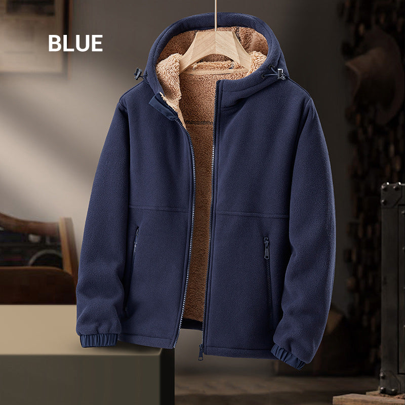 ☃️Winter-Sale 50% Rabatt❄️Herren Casual Warm Zip Up Hoodie Jacke