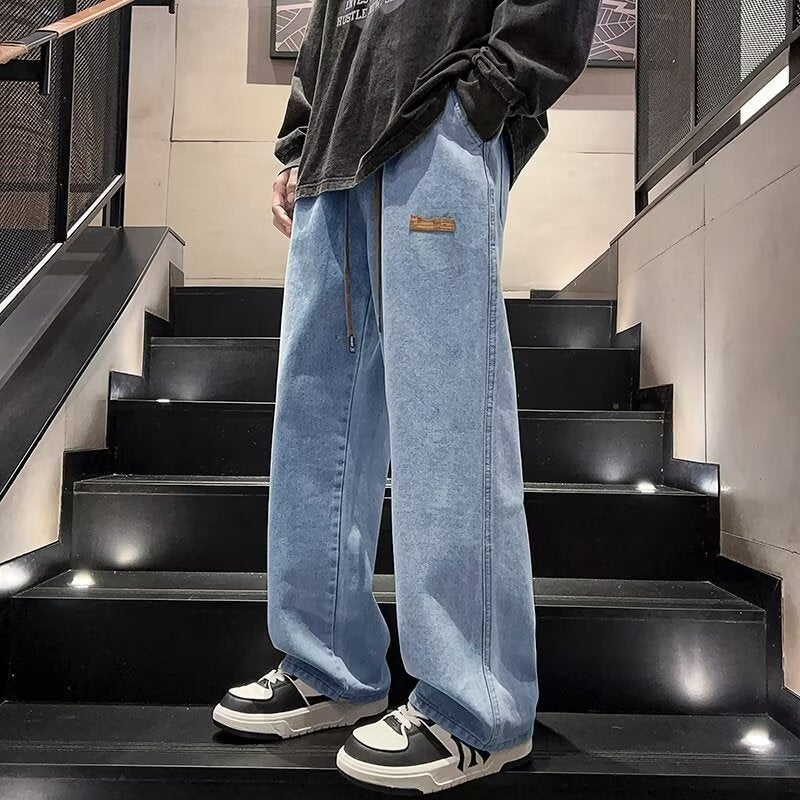đ 60% RABATT! đ¶ïž Herren LĂ€ssige Lockere Jeans â Bequemer Weitenschnitt, StrapazierfĂ€higes Denim & Zeitloser Style đ