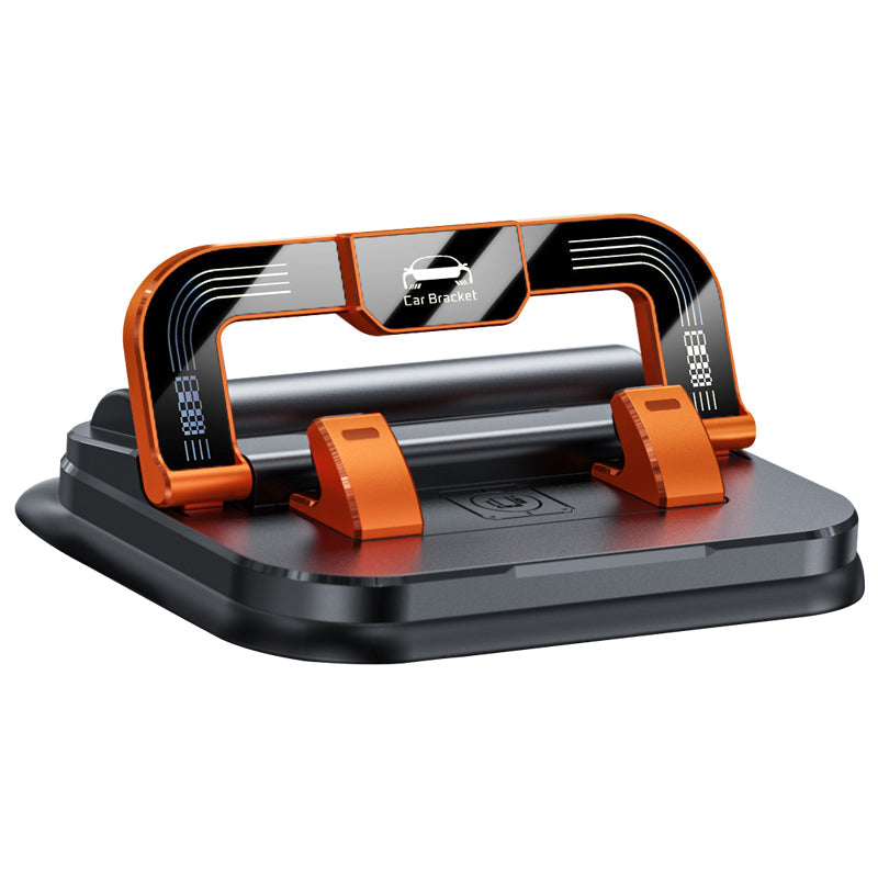 ✨ 360° drehbarer, faltbarer Handyhalter – Universelles Design, rutschfeste Unterseite, geeignet für Schreibtisch, Auto und Reisen 🚗💻