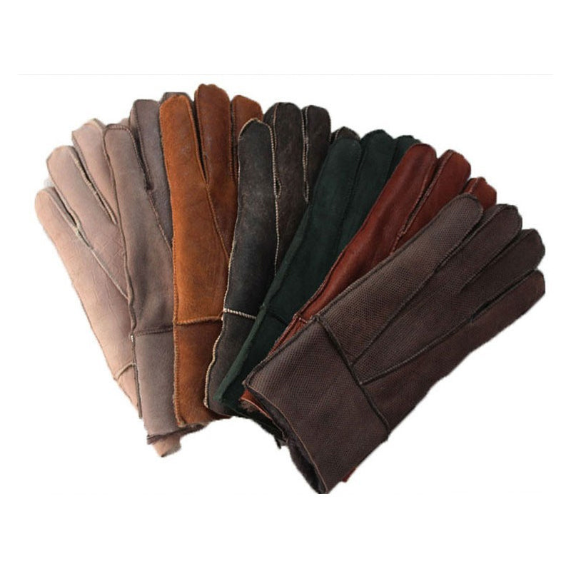 Warme, weich gefütterte Handschuhe mit verlängerter Stulpe