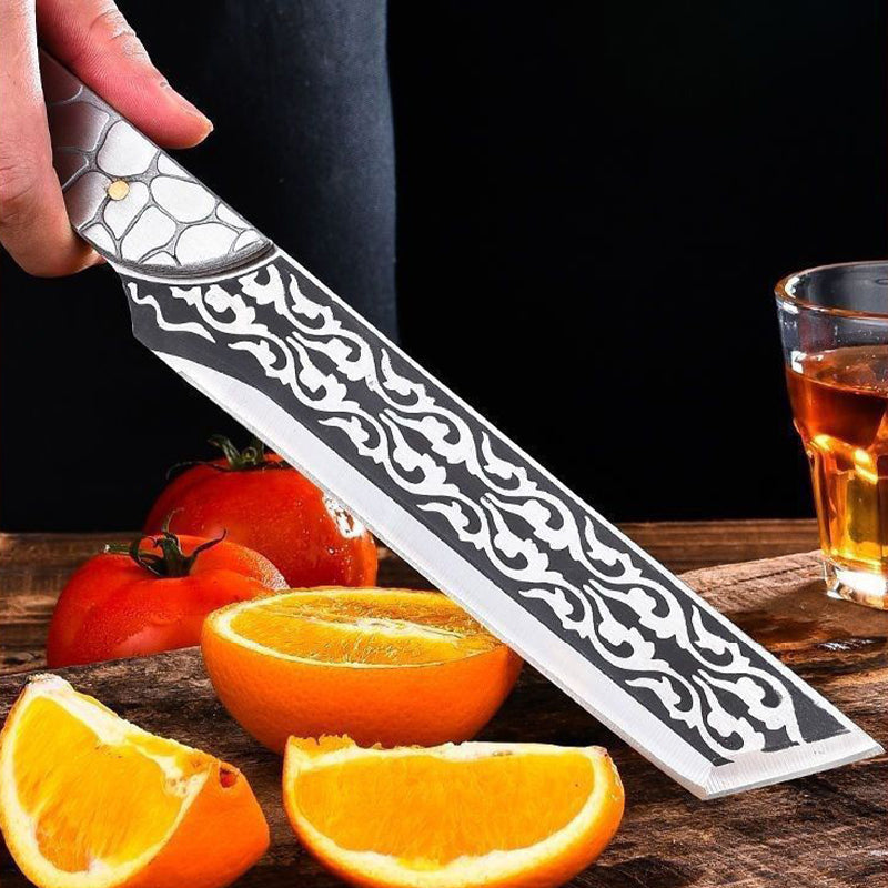 Nobles königliches Messer-Multifunktionales Vollerl-Messer mit Scheide