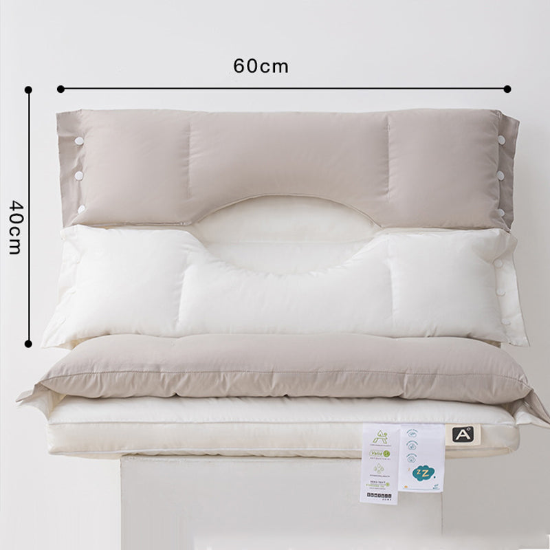 🔥Olympiaförderung –Für begrenzte Zeit 63% Rabatt🔥Weiche und harte Zweizonen-Nackenstütze