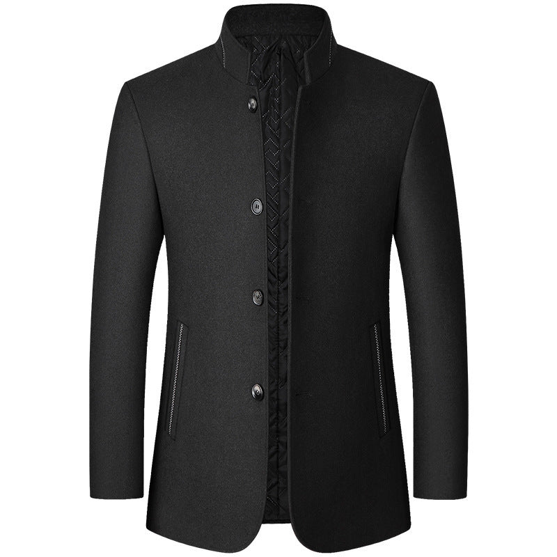 🔥Solange der Vorrat reicht 50 % Rabatt!🎉Klassische Herren Jacke mit Stehkragen