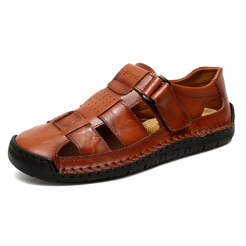 đ 50% RABATT! âš Herren Geschlossene Zehe Strandsandalen â Atmungsaktiv, gepolstert & mit Klettverschluss â Perfekt fĂŒr Wanderungen, WasseraktivitĂ€ten oder den tĂ€glichen Sommer-Komfort đ