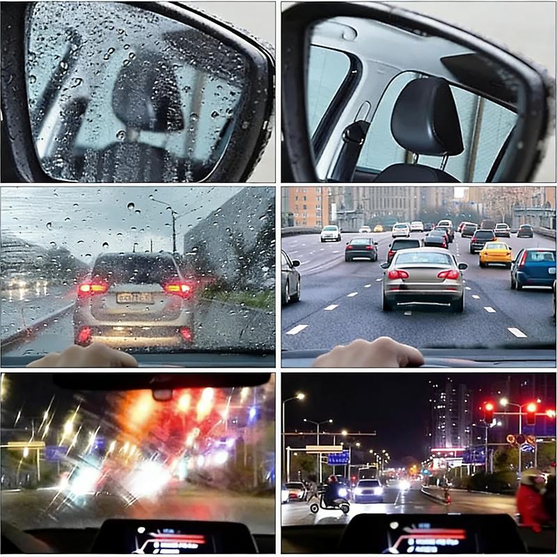 Glasreiniger für Autos – Kraftvoller Fleckenentferner, Ölfilmentferner, Insektenreiniger, Frostschutz & Hydrophober Schutz