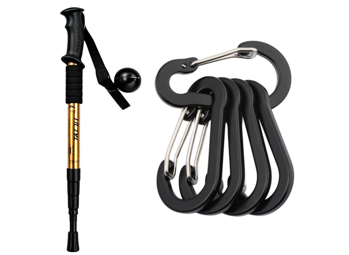 💥Heißer Verkauf 50% Rabatt🔥🦯🏔️Trekkingstock 3in1 – längenverstellbar, stoßgedämpft, Alu 6160💪🎯Kompakt & ergonomisch – für Auf- & Abstieg, Gelenkschutz & Rucksack-Tour.
