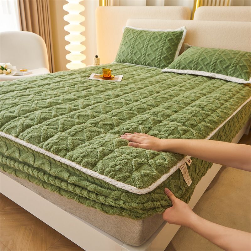 🛏️ 50 % RABATT! 🎁 WARME PASSGENAUEN BETTWÄSCHE – Gebürstete Flanell-Bettwäsche mit tiefen Taschen und rutschfesten Ecken für ganzjährigen Komfort ❄️🛌