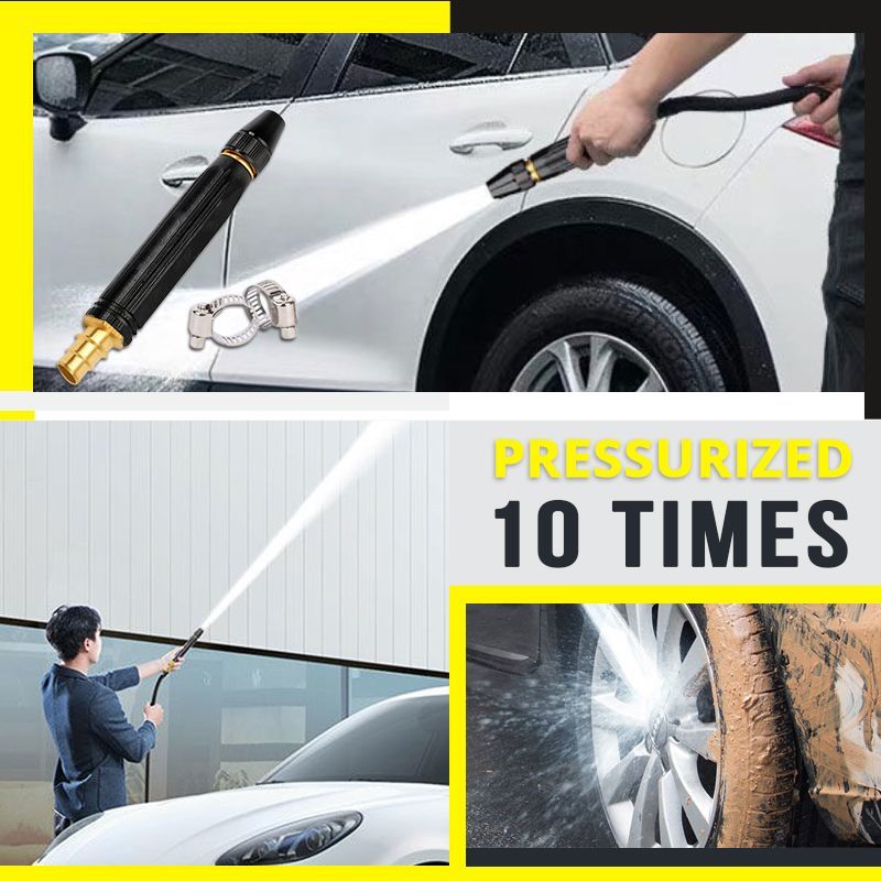 🚿60 % RABATT – Hochdruckreiniger für Auto und Garten! 💦🚗 10x leistungsstärker, 8 Sprüheinstellungen & extrem robustes Metallgehäuse