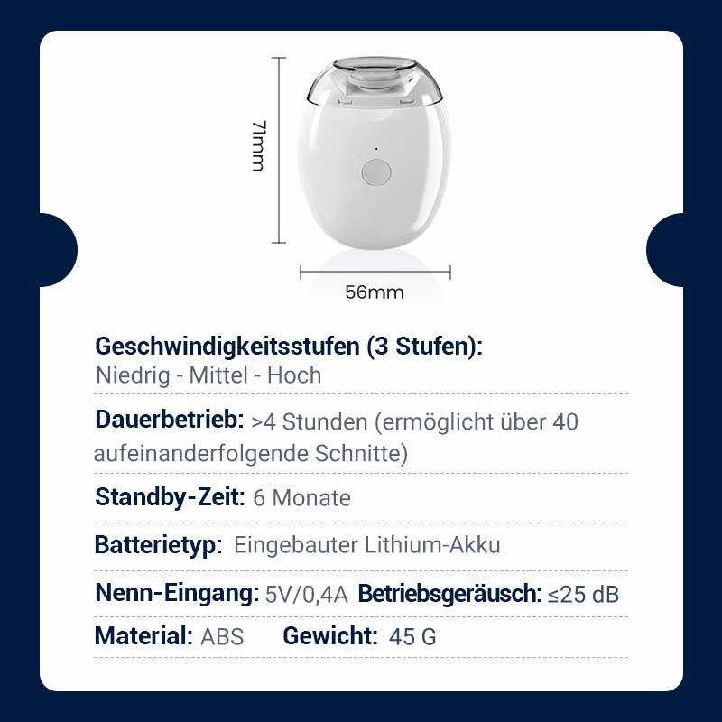 ✨✨Sonderangebot: nur 6,39 € pro Artikelh💅Universelle automatische Nagelfeile für Erwachsene und Kinder👶🔧