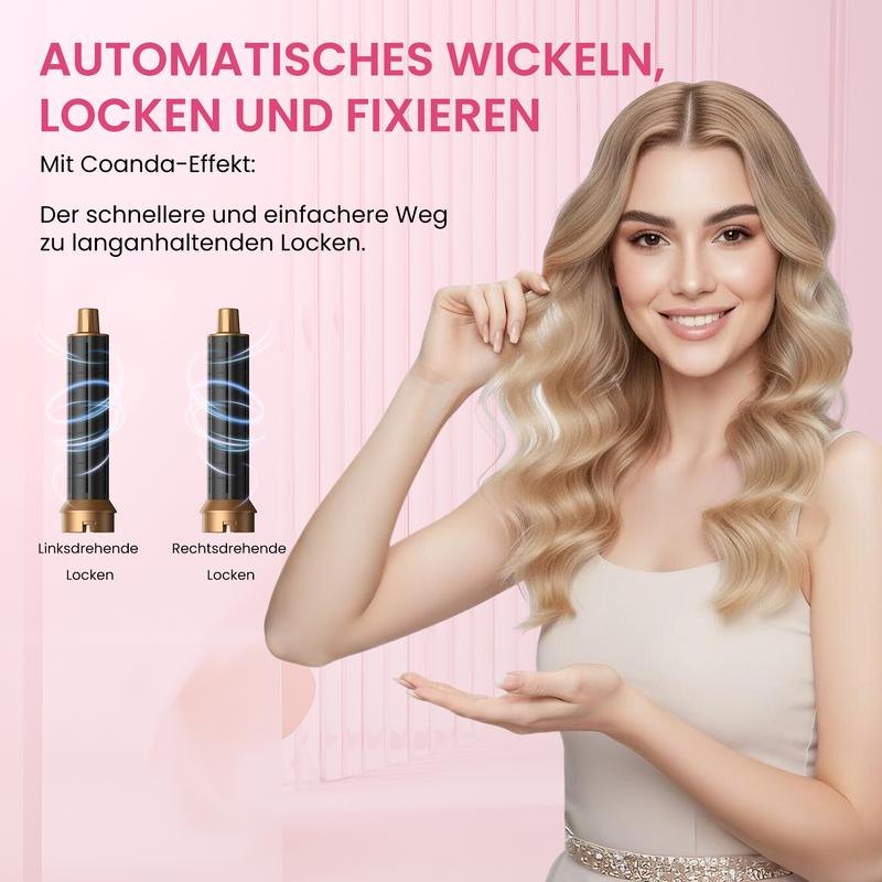 🔥Blitzangebot! Nur heute 55 % Rabatt! ⏰ 5-in-1 Multifunktions-Haartrockner & Lockenstab