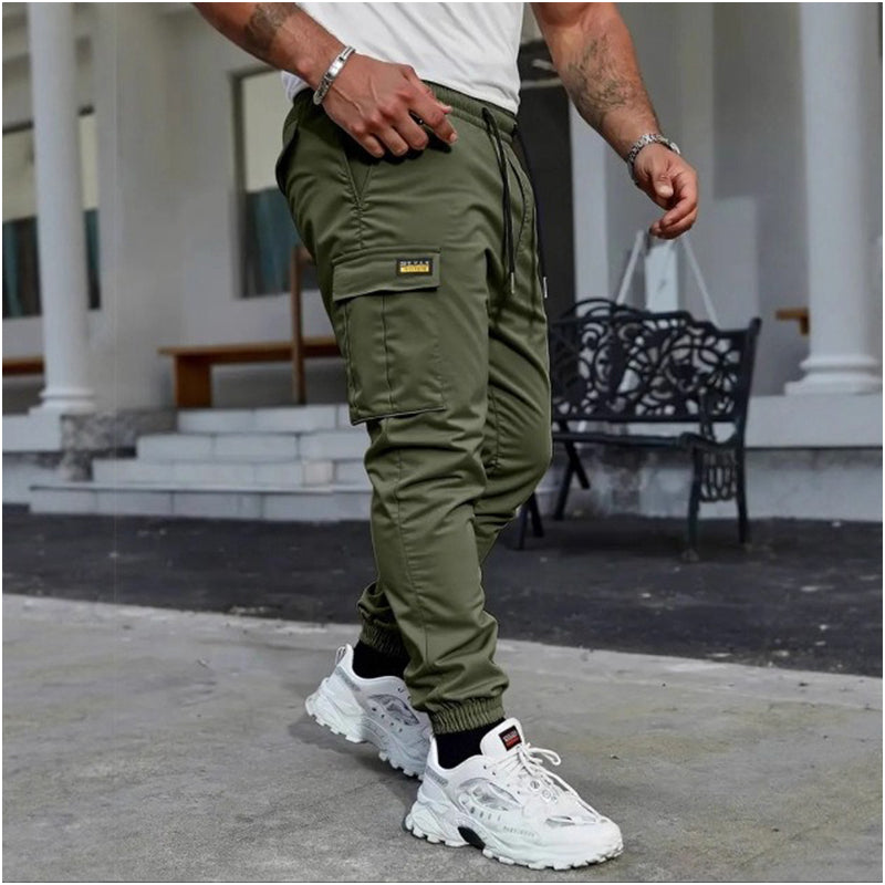 【Zeitlich begrenzt: 50 % Rabatt】👖Lässige Cargohose für Herren mit Kordelzug