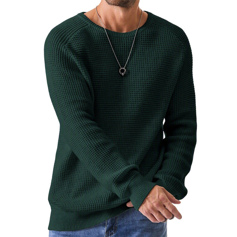 Pullover mit Rundhalsausschnitt und langen Ärmeln