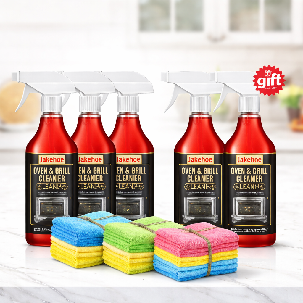 🧼 2 KAUFEN, 1 GRATIS! ✨ Backofen- & Grillreiniger Spray – Löst Fett in 5 Minuten, ohne Schrubben & beseitigt Gerüche