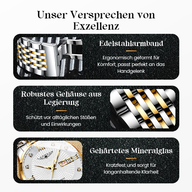 ⏳Jahresend-Premium-Verkauf: 80 % Rabatt💥Herrenuhr aus Edelstahl, wasserdicht, Business-Modell