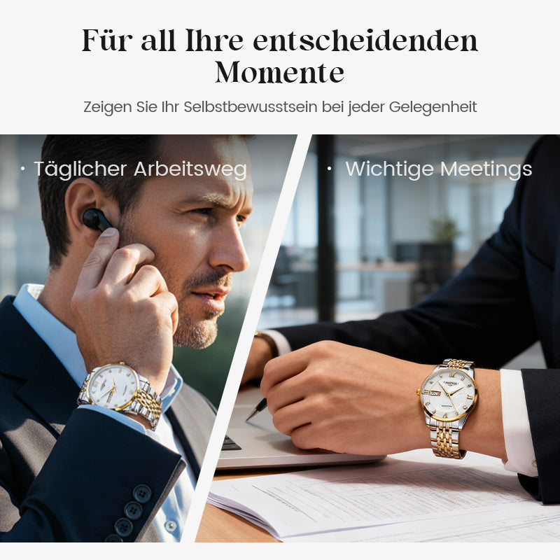 ⏳Jahresend-Premium-Verkauf: 80 % Rabatt💥Herrenuhr aus Edelstahl, wasserdicht, Business-Modell
