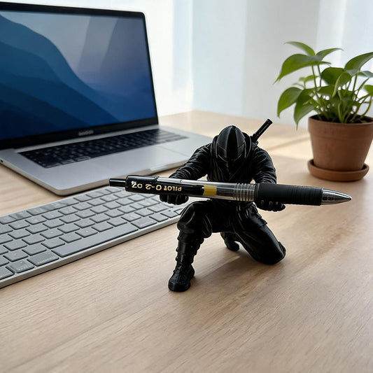 ⚔️ KAUFE 1, ERHALTE 1 GRATIS! 🖊️ 3D-gedruckter Samurai-Stifthalter – Stilvoll, stabil & praktisch – Perfekter Schreibtisch-Organizer für Büro & Zuhause 🏯