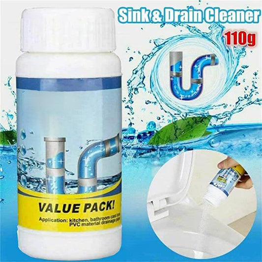 ⌛50 % Rabatt! 1 kaufen, 1 gratis dazu!🔥💦Kraftvoller Spülbecken- und Abflussreiniger🚰