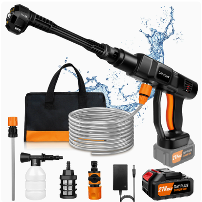 🔫 【Limitiertes Angebot – 50% Rabatt】🚗 Kabelloser Hochdruckreiniger – Akkubetrieben & kompakt – Ideal für Auto, Fahrrad oder Terrasse – mobil, leistungsstark & einfach zu bedienen 💦✨🌿