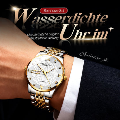 ⏳Jahresend-Premium-Verkauf: 80 % Rabatt💥Herrenuhr aus Edelstahl, wasserdicht, Business-Modell