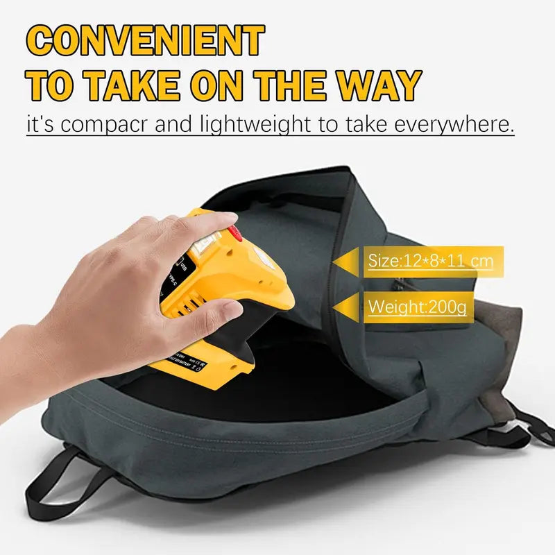 🔥Kompakter DC-AC-Wechselrichter - Geeignet für Autos, Wohnmobile, den Außenbereich und Sommerhäuser