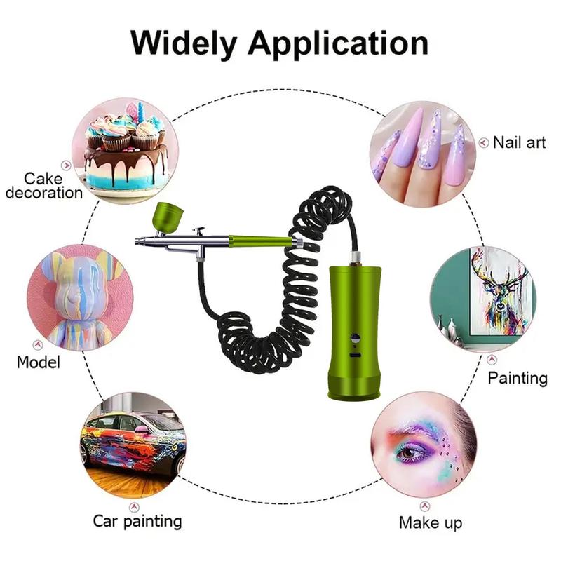 🎨 50% RABATT! 💨 Elektrisches Airbrush-Set mit Kompressor – Leicht zu bedienen, Vielseitige Anwendungen & Leistungsstarker Kompressor 🖌️