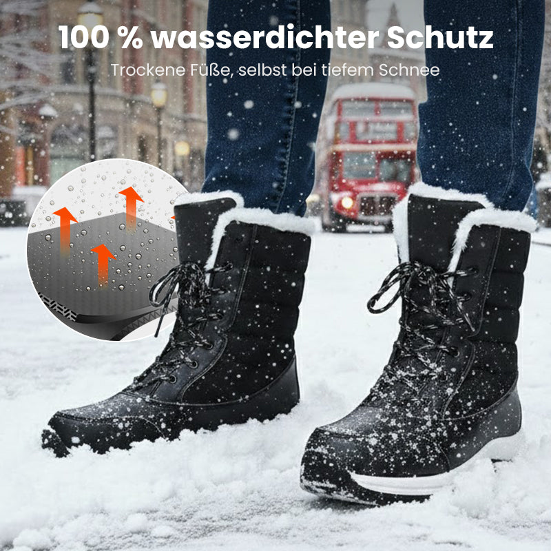 👢 JETZT 49% RABATT! ⏰ Wasserdichte Damen-Winterstiefel – wärmeisolierend und rutschfest, perfekt für Schnee und Kälte ❄️✨