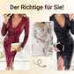 🎅Weihnachtsverkauf 59% Rabatt🎄Sexy Paillettenkleid im Bodycon-Stil✨