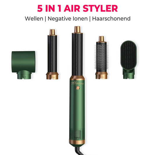 🔥Blitzangebot! Nur heute 55 % Rabatt! ⏰ 5-in-1 Multifunktions-Haartrockner & Lockenstab