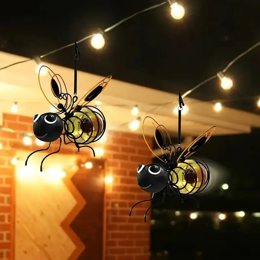 🐝Solar-Bienenlicht zum Aufhängen im Freien – das perfekte Geschenk für pflanzenliebende Mütter oder einfach jeden, der lächelt❤️