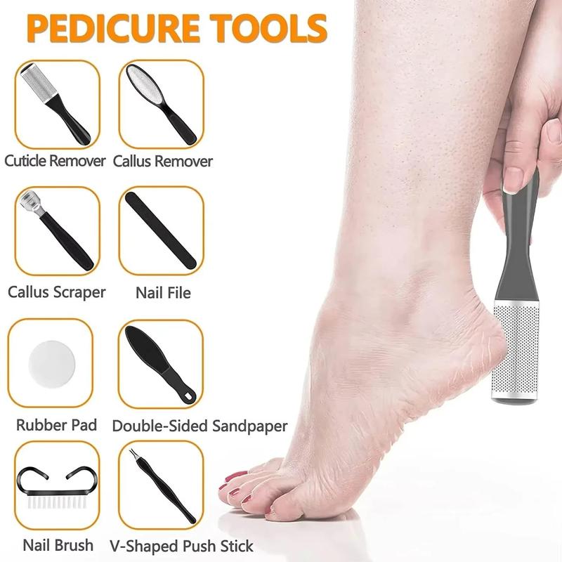 USB-Professioneller elektrischer Fußschleifer für abgestorbene Haut Akkubetriebenes dickeres Leder Polieren Fußpflegewerkzeug