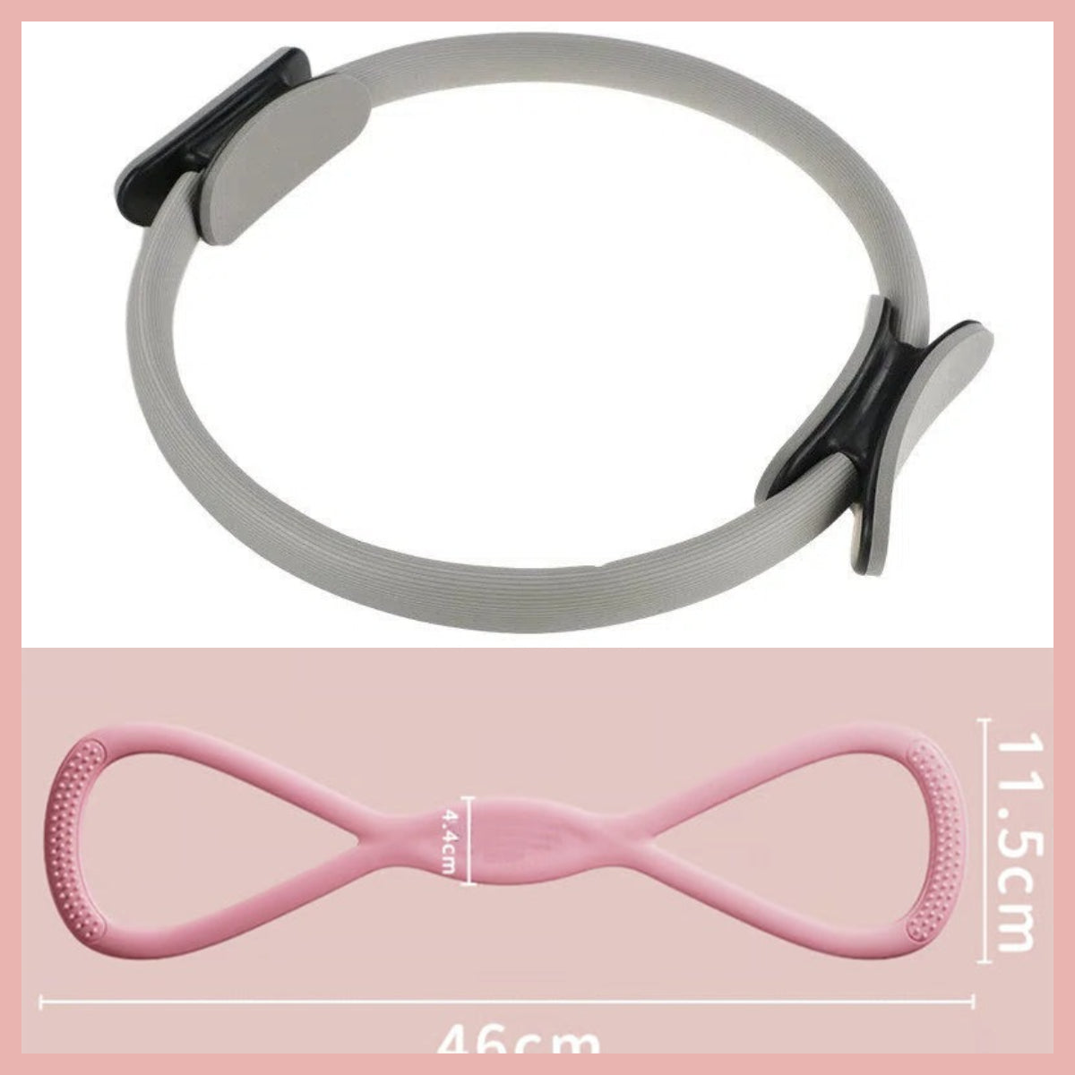 💪🌸 Formen, stärken, Haltung verbessern – der All-in-One-Pilatesring für jedes Level! 🌿✨ Nachhaltig & effektiv für zuhause.