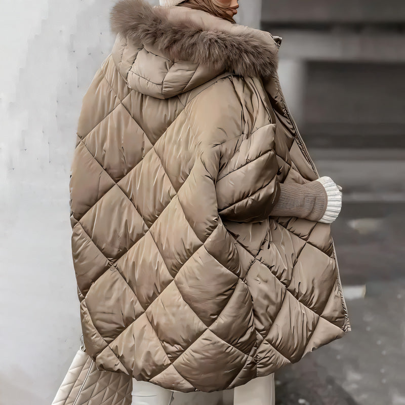 ❄️Winterschlussverkauf❄️Damen Midi-Parka mit Strickärmeln✈️Kostenloser Versand✈️