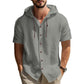 Herren Freizeit-Hoodie mit Kurzarm – lässig, bequem & atmungsaktiv – ideal für Sport, Alltag & Reisen