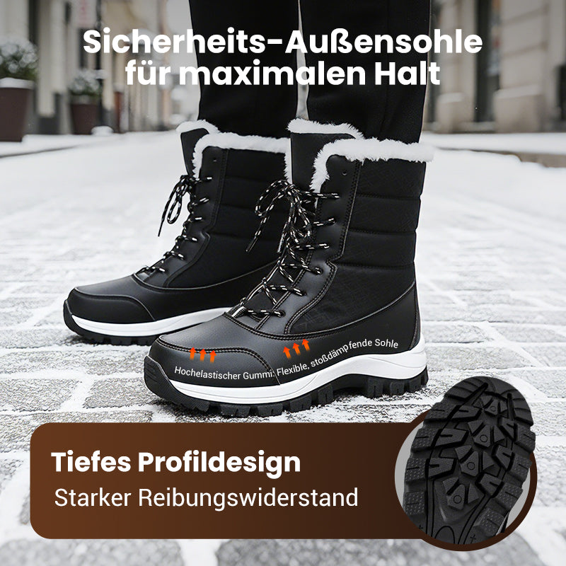 👢 JETZT 49% RABATT! ⏰ Wasserdichte Damen-Winterstiefel – wärmeisolierend und rutschfest, perfekt für Schnee und Kälte ❄️✨