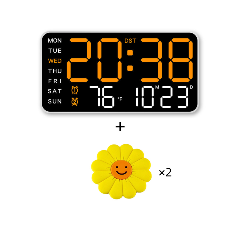 📢📢50 % RABATT !! ⏰Multifunktionale dekorative LED-Digital-Wanduhr，Die grenzenlose Digitaluhr für das moderne norwegische Zuhause