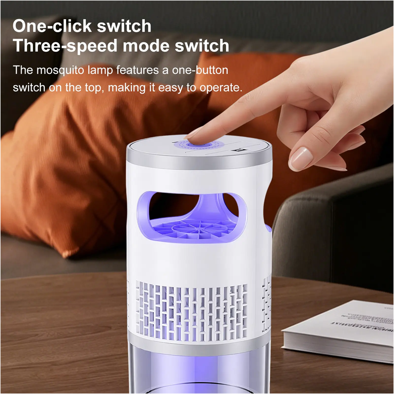 💐 50% RABATT! LED-Insektenvernichter für Innenräume – Leise & sicher für das Schlafzimmer 🛏️🔇【Begrenzter Lagerbestand】