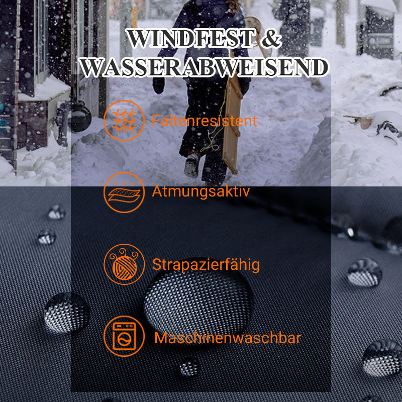 ❄️Winterschlussverkauf❄️Damen Midi-Parka mit Strickärmeln✈️Kostenloser Versand✈️