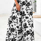 💕Weit geschnittene Hose mit Blumenmuster und hoher Taille