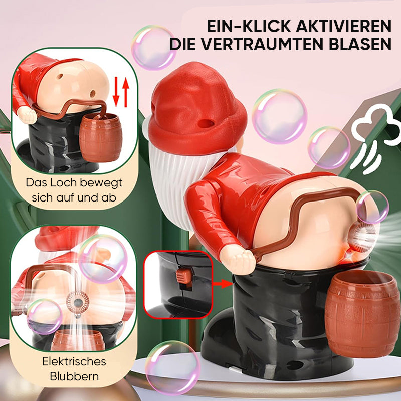 🎅 50% RABATT! 🫧 Weihnachtsmann Seifenblasenmaschine – Festlich & spaßig für Kinder ✨