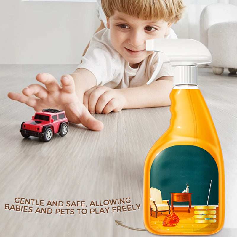 Bienenwachs-Pflegespray für Holzböden – reinigt, poliert & imprägniert – gegen Feuchtigkeit & Schmutz✨🏠