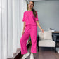 🌸 Weiches, lässiges Damen-Set aus Oberteil und Hose