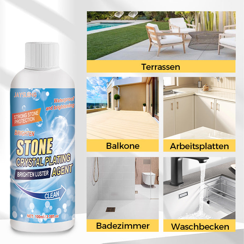 🏆✨Kaufen Sie 3 und erhalten Sie 2 gratis🔥Steinpolier-Fleckenentferner (entfernt effektiv Oxidation, Rost und Flecken)