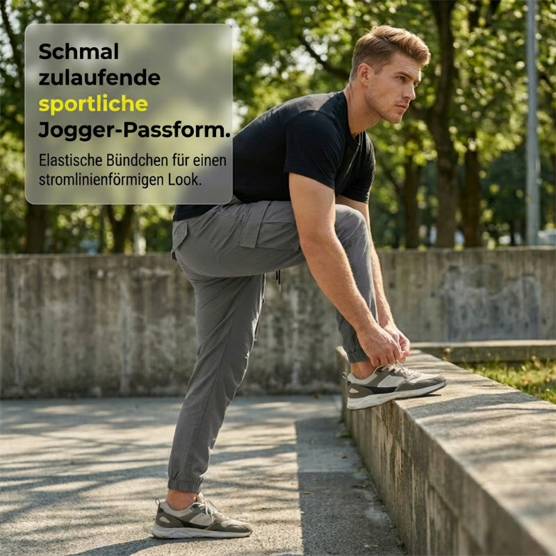 【Zeitlich begrenzt: 50 % Rabatt】👖Lässige Cargohose für Herren mit Kordelzug