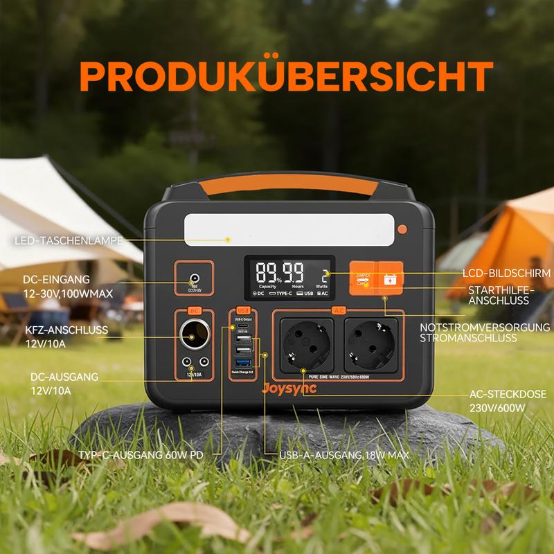 ⚡Portable Power Station mit Display❗Nur drei Tage lang erhalten Sie 50% Rabatt auf alle Modelle!💥