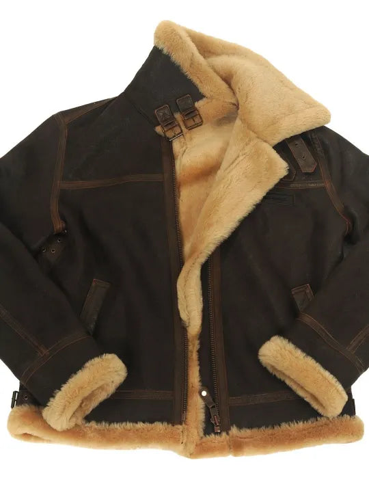🥰Saisonale Sonderangebote🥰 Fliegerjacke, schwere Ausführung🔥Kostenloser Versand