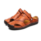 📢50% zeitlich begrenzter Rabatt✨Große Größe Weiches Leder Männer Atmungsaktive Outdoor-Sandalen