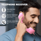 🎄Weihnachtsangebot📞Retro-Telefonhörer für iPhone & Android – Vintage-Hörer mit Typ-C, HD-Mikrofon & Lautsprecher