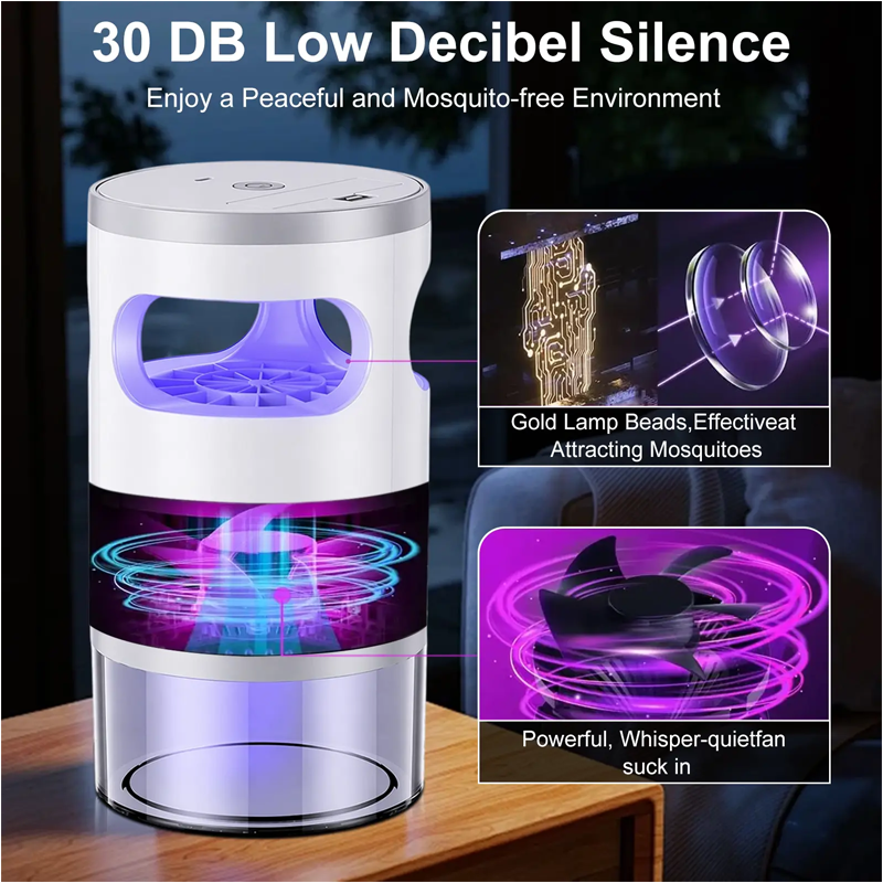 💐 50% RABATT! LED-Insektenvernichter für Innenräume – Leise & sicher für das Schlafzimmer 🛏️🔇【Begrenzter Lagerbestand】